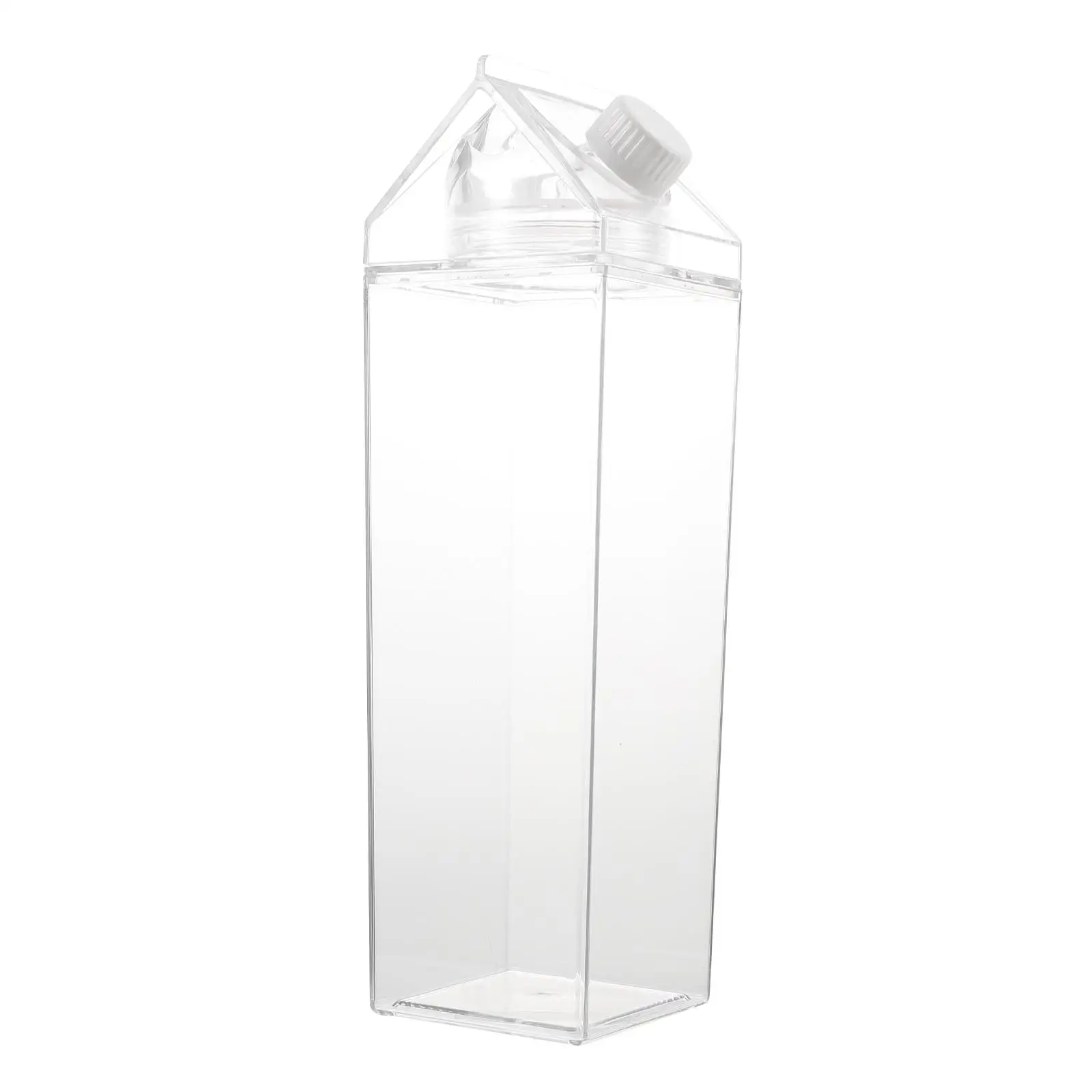 

Juice Milk Cup Water Bottle Transparent Tea Container Material Leak Proof Large Capacity Gym Workout Office Cold Drinks