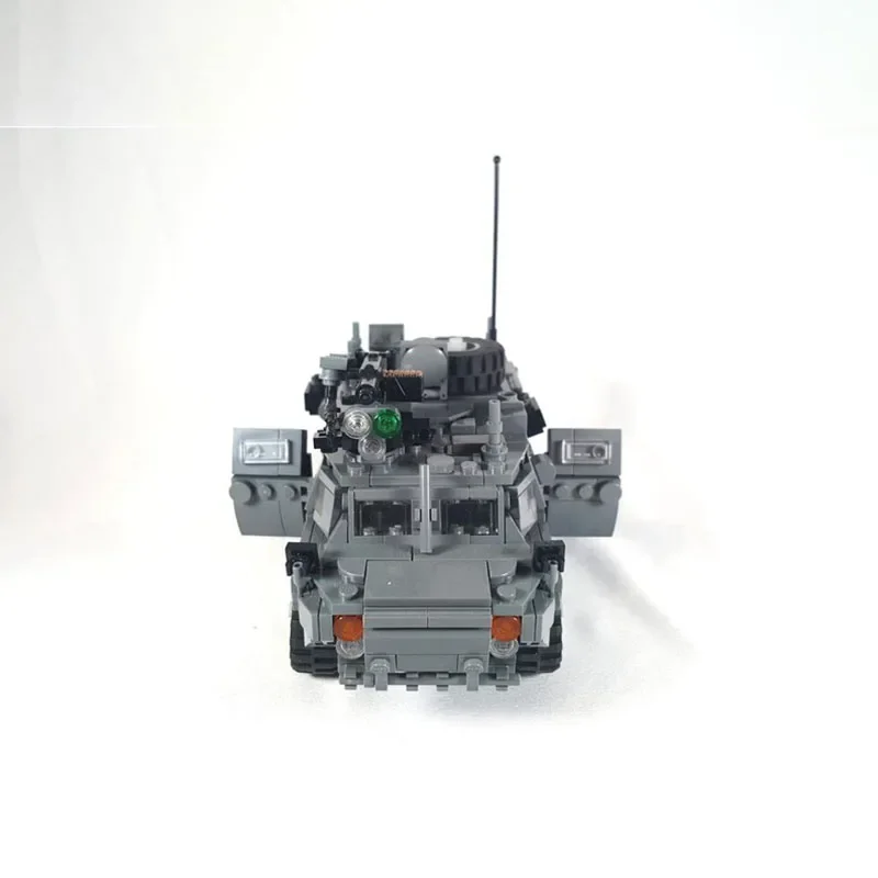 2025 Nuovo Prodotto Moc Building Blocks Modello Militare Blindato Personnel Carrier Blocchi di Costruzione Modulari Regalo Giocattoli Set di Assemblaggio FAI DA TE