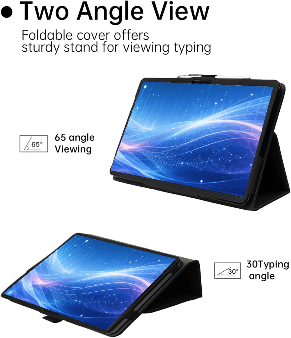 Funda Case For Evermyth Tablet 10 Inch,Model: KB1001/KB1004/KB1001L/KB1004L ,Ultra Slim PU Folio Leather Folding Stand Cover