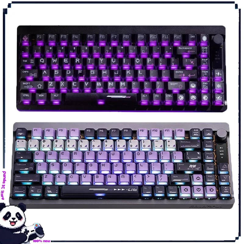Colorful Startdrive87 Gaming Keyboard Tmr Magnetic Switch 8k 0.01mm And Oled Screen Custom Hot Swappable Pc Computer Accessories