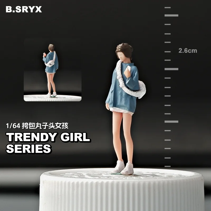 1:64 อะนิเมะกระเป๋าเป้สะพายหลังมินิตุ๊กตารูป Miniature การถ่ายภาพ props ฉาก DIY ตารางทรายภูมิทัศน์เครื่องประดับของขวัญ