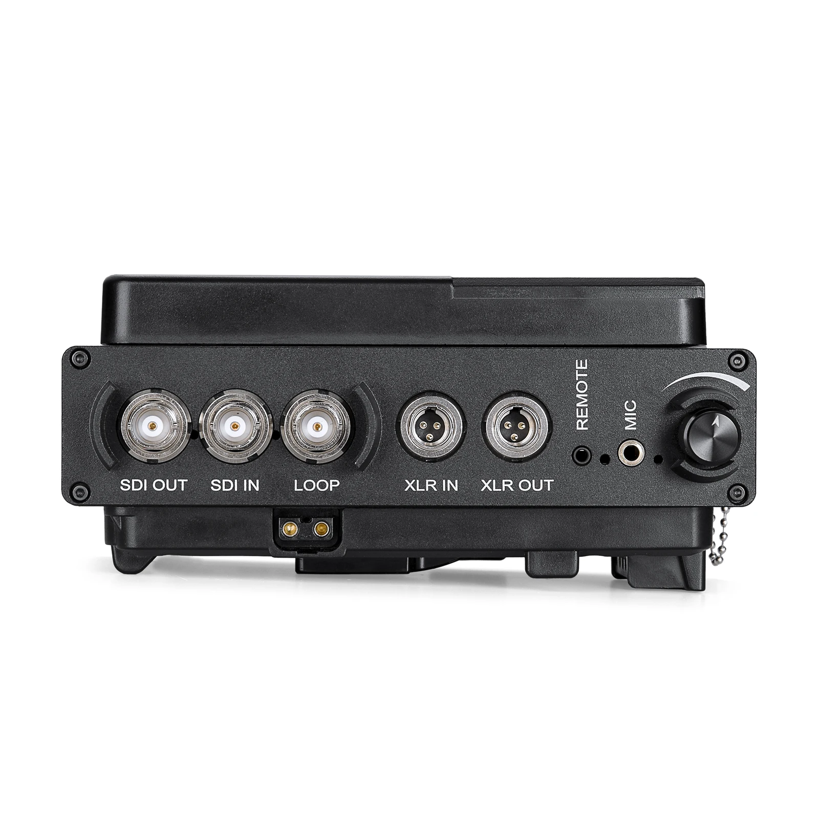 4K EFP To Fiber Optic Camera Converter With 1 X 12G-SDI/Intercom/Tally/XLR Audio/Ethernet For ENG