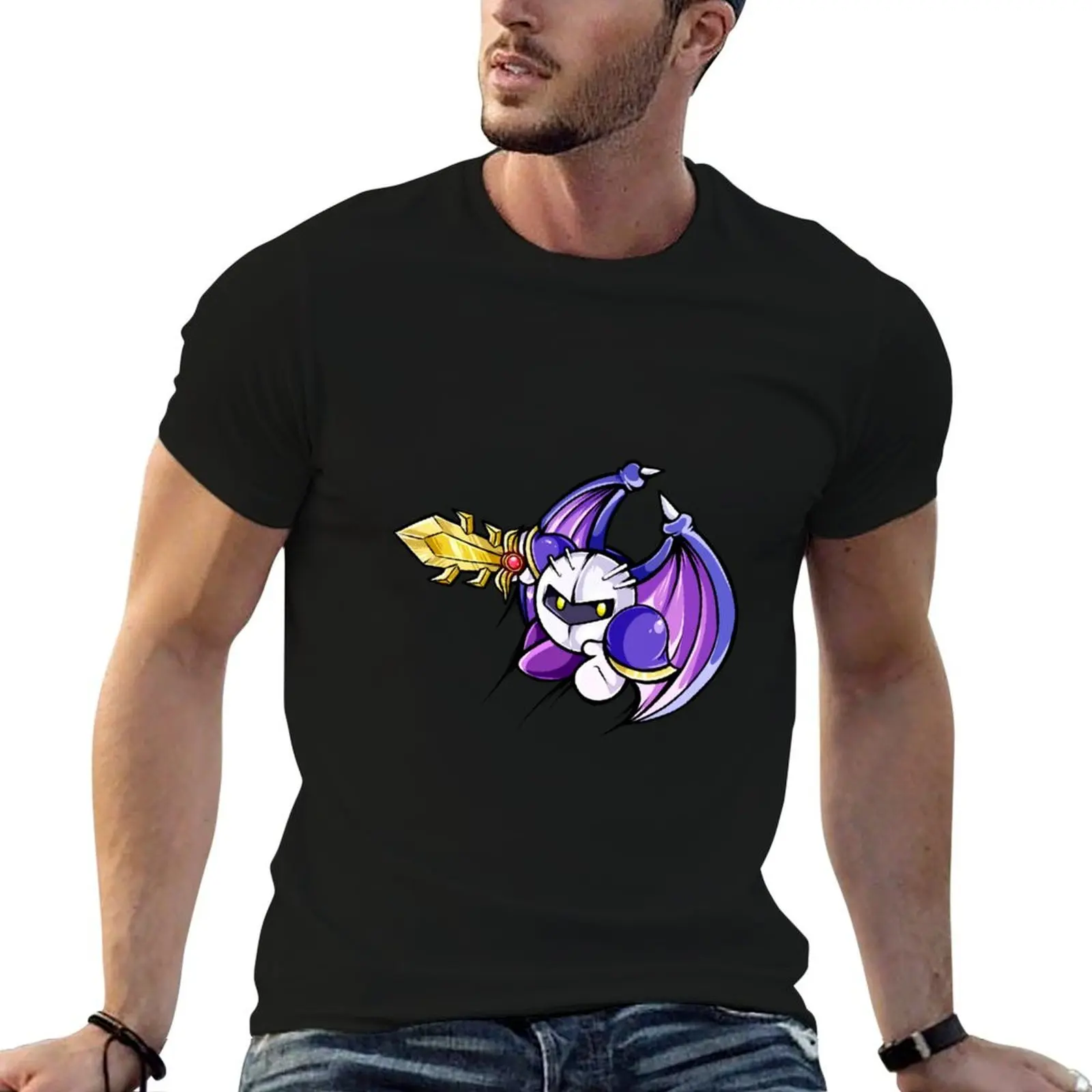 

Metaknight T-Shirt t shirt men 100% cotton luxury brand t shirt man cotton funny t shirts man T-Shirt
