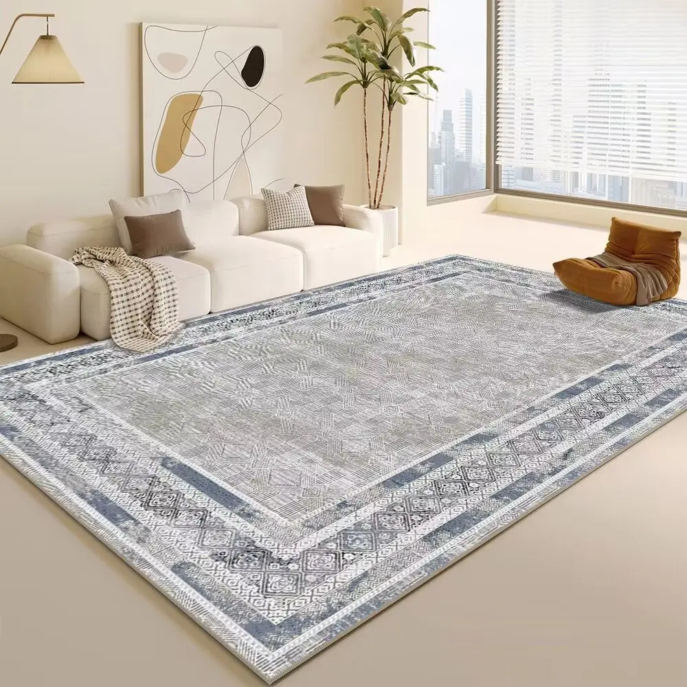 Vintage Style Area Rug Muted Tone Ground Covering For Dining Room Entryway Housewarming Gift Present