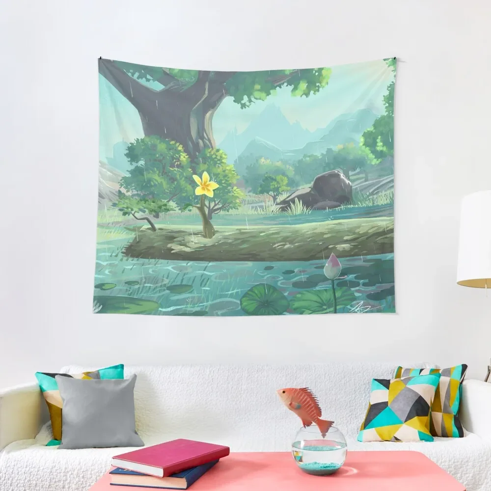 

Keya Pond Korok Flower Tapestry Home And Comfort Decor Living Room Decoration Nordic Home Decor Aesthetic Decoration Tapestry