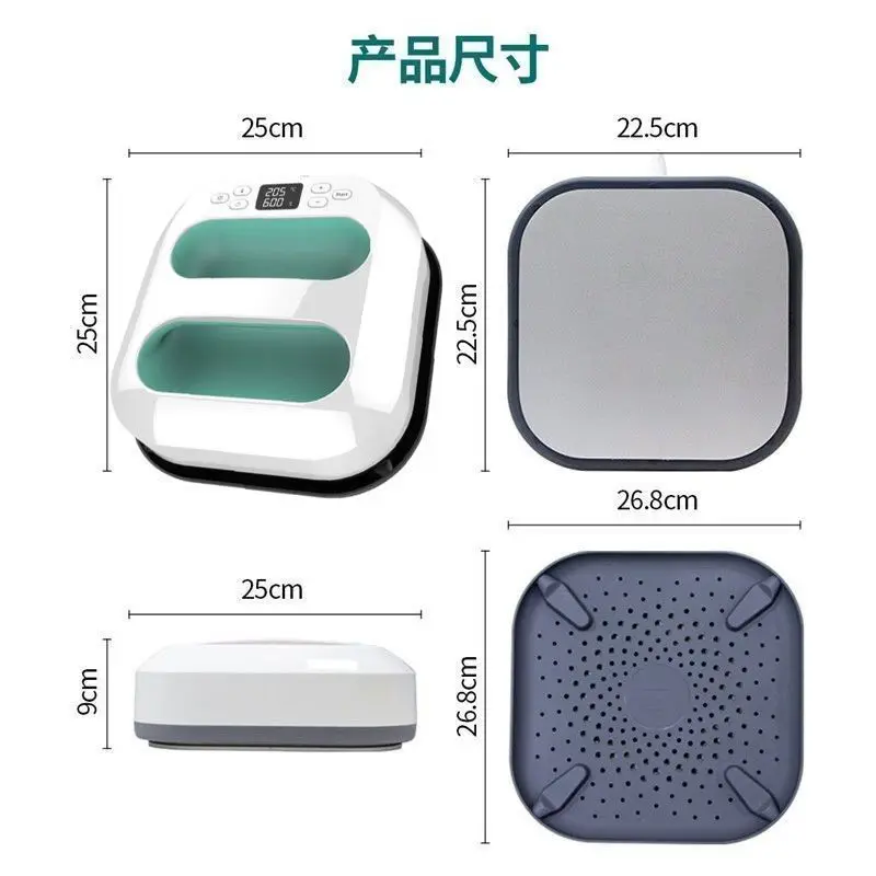 Heat transfer machine DIY handmade creative ironing machine 23 * 23Cm size pressing machine card shadow of the same style