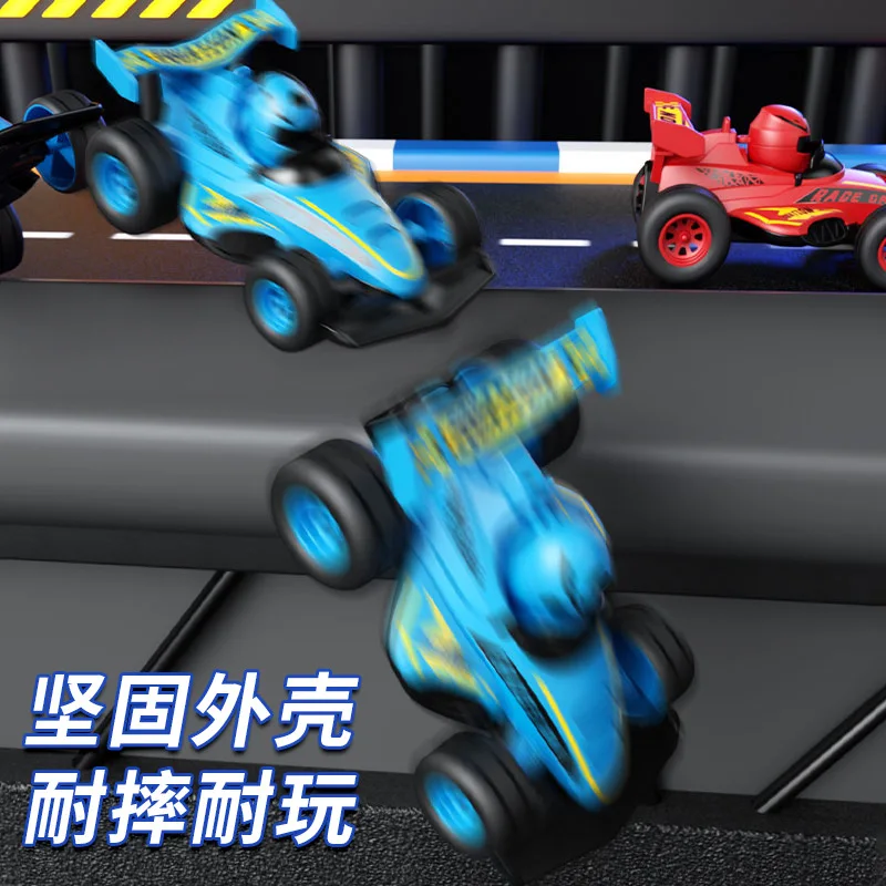 Coche de juguete para niños, coche magnético extraíble, coche de carreras genial, simulación de dibujos animados, casco magnético inercial, coche de carreras, juguete para regalo para niño