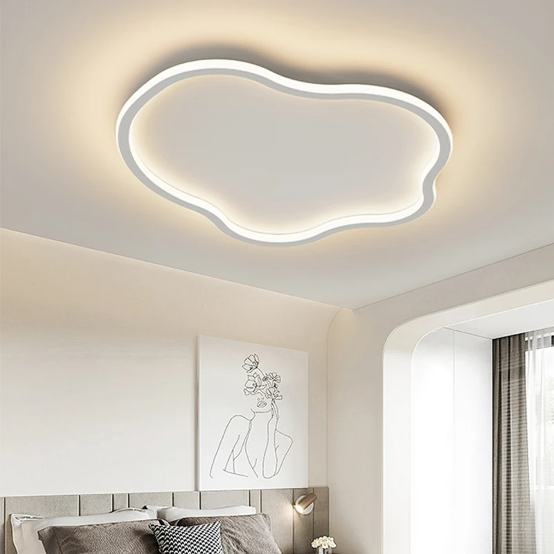 Creative Living Room Lights Modern Minimalist Smart Home Ultra-thin Bedroom Lamp Tmall Home Pebble Recessed Led Ceiling Light image 3