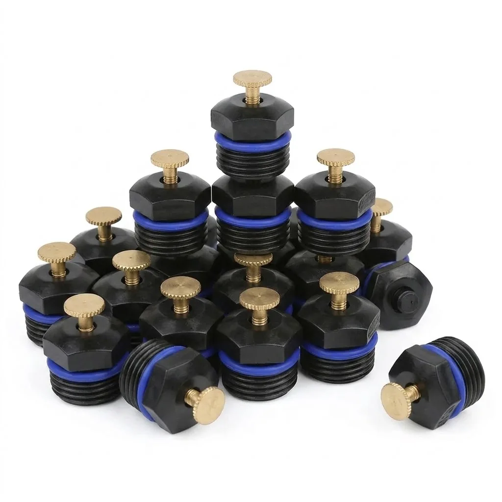 5-10PC 1/2 Inch Thread Centrifugal Watering Sprinkler with Adjustable Sprayer Nozzle for Garden Greenhouse Lawn Drip Irrigation