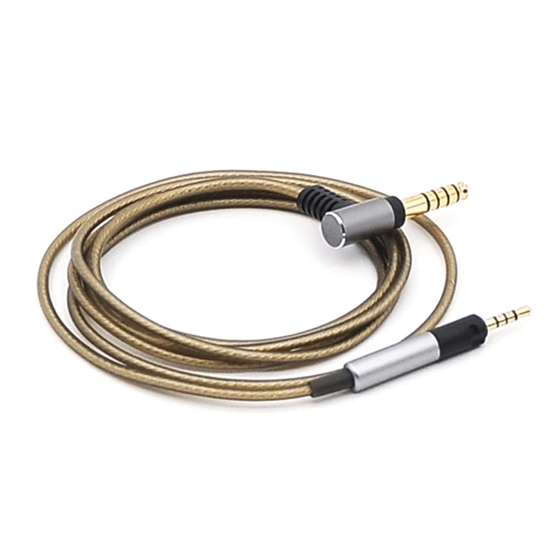 4.4mm Balanced Cable for HD598 HD518 HD558 HD569 579 599 Headphones Cable Extension Cable Noise Canceling