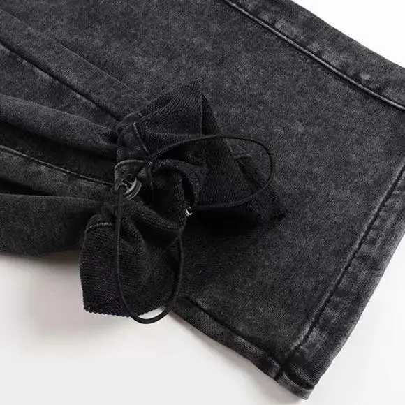 2025 New Retro Loose High-waisted Straight-leg Trousers Men's and Women's Casual Wide-leg Trousers