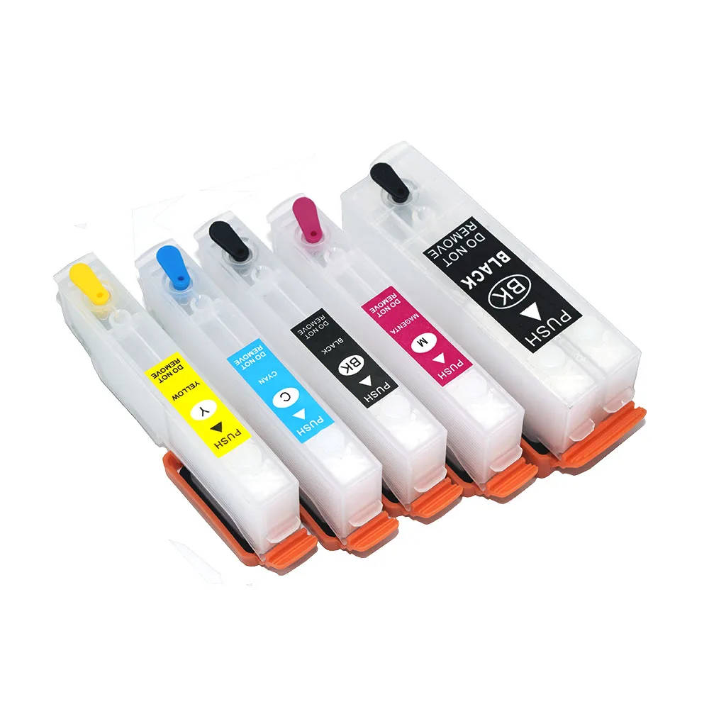 5 Color 26XL 273XL T2621 T2631 T2730 Ink Cartridge No Chip for Epson XP-600 XP-820 XP-600 XP-605 XP-700 XP-800 XP520 XP620 XP625