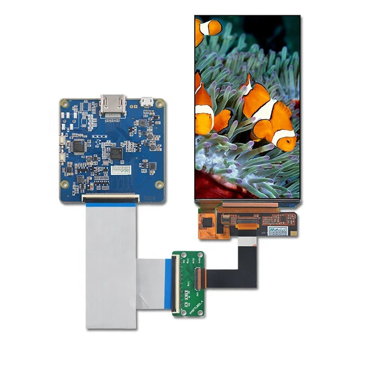 720x1280 High Resolution High Contrast 5 Inch 720p Oled Display Panel Screen Module Mipi Driver Controller Board