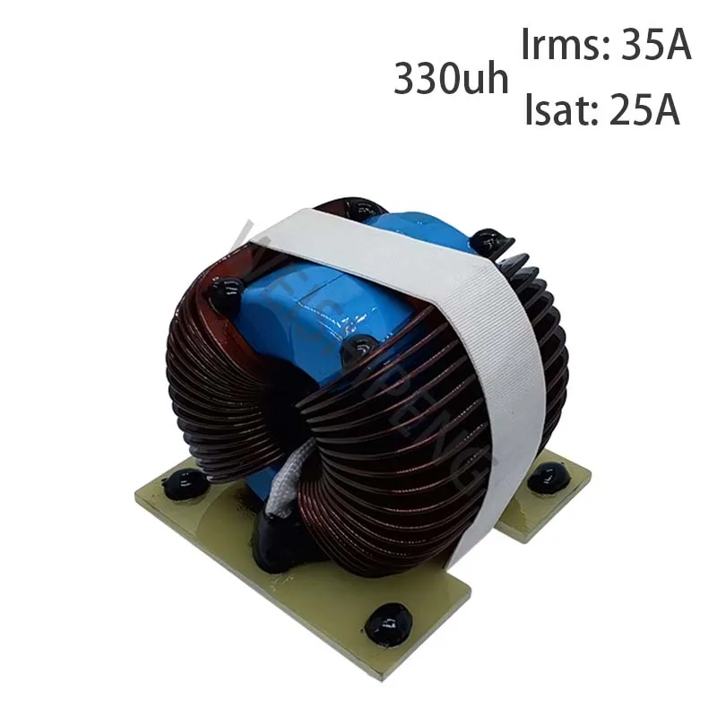 330uh35A / 320uh90A / 170uh60A/350uh63A Flat coil magnetic ring inductor Flat wire iron silicon inductor