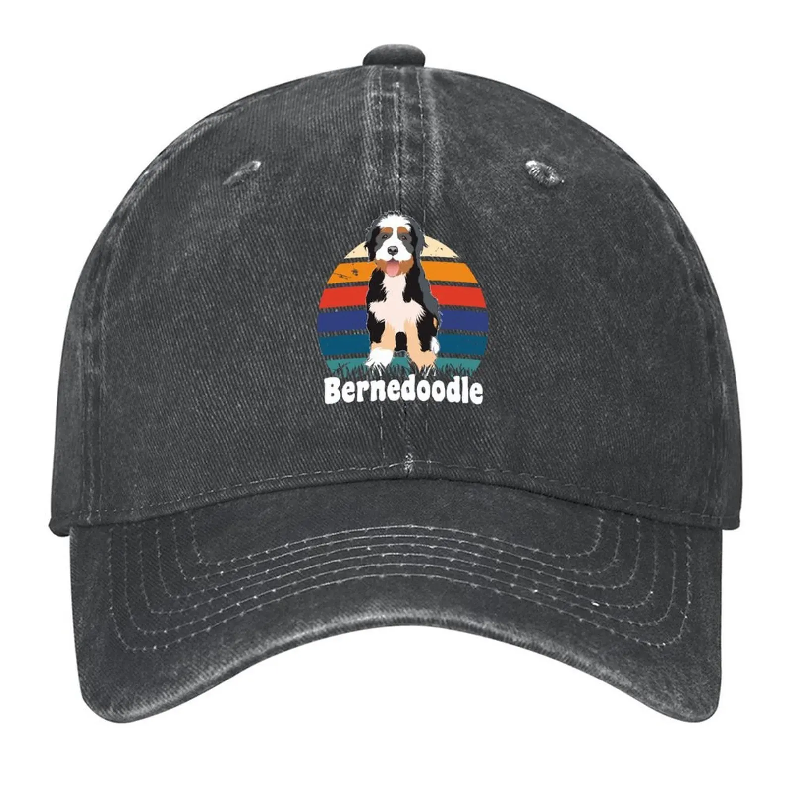 

Retro Bernedoodle Baseball Cap Rave Luxury Man Hat Golf Cap Custom Cap Women's Beach Outlet Men's