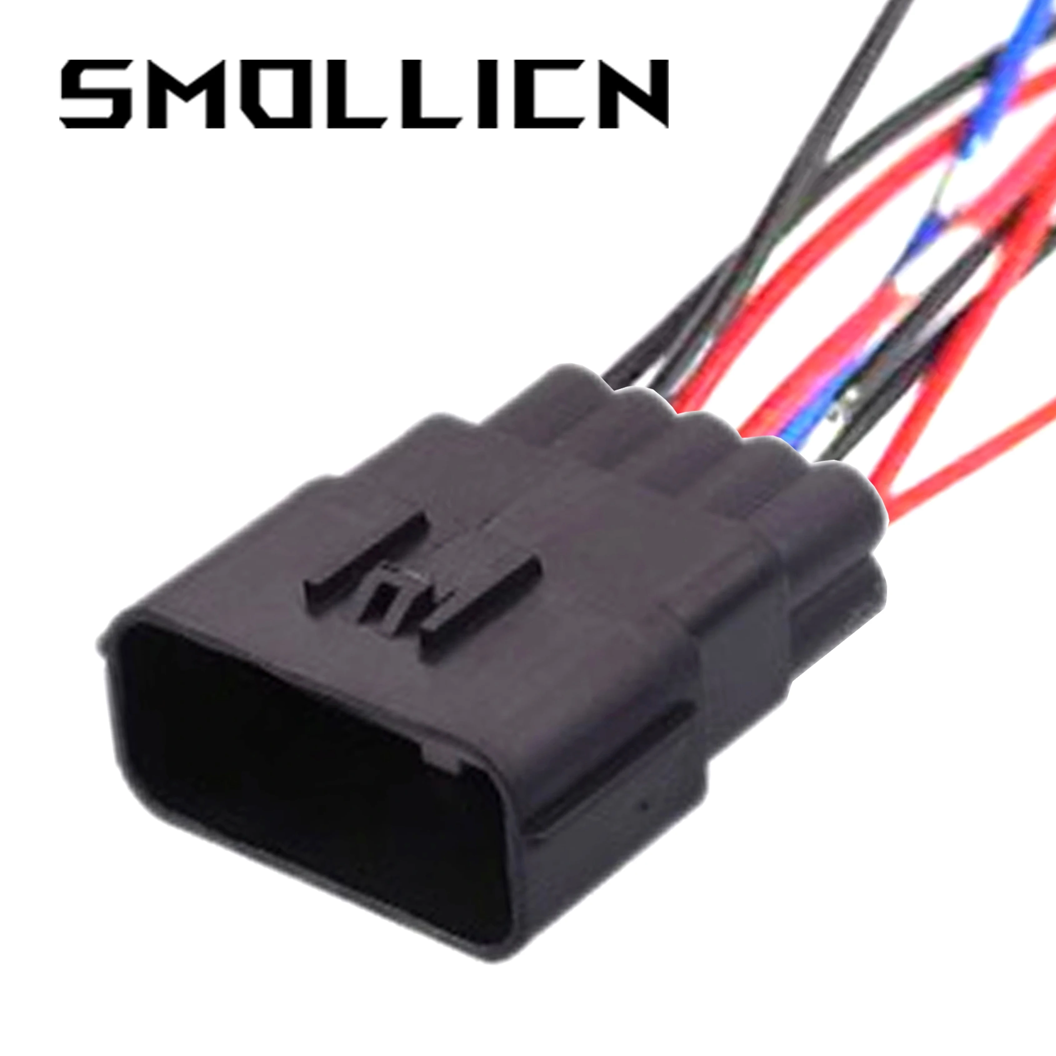1 Set 10 Pin Auto Headlights Electric Wiring Harness Male Female Docking Waterproof Plug 6189-7601 6189-7602 For Roewe Chevrolet