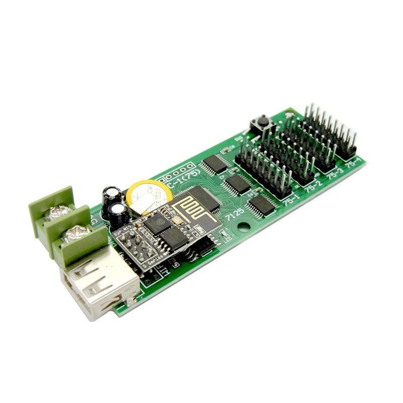 HC-1(75) HC-1W USB + Wifi Asynchronous Led Control Card RGB Controller For P3 P4 P5 P6 P8 P10 Display Lintel Sign