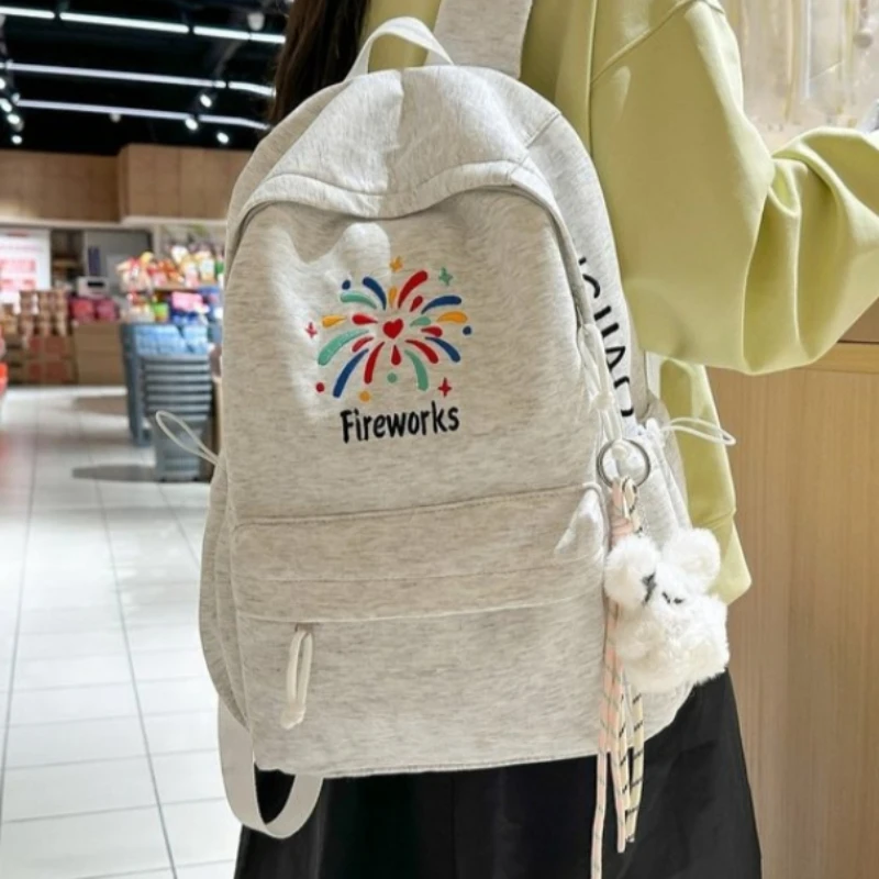 

Creative Travel Backpack Quilted Plaid Fashionable Students School Bags Waterproof Adjustable Straps College Student Backpack