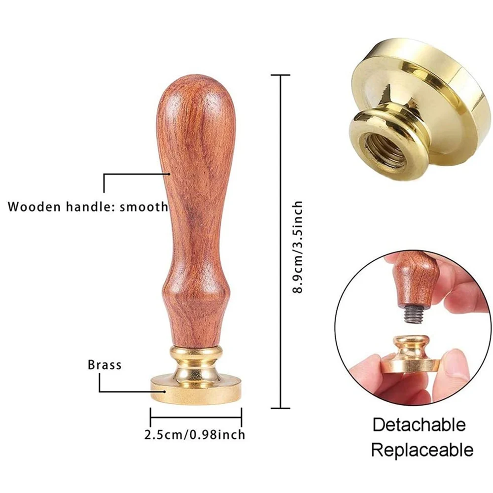 Timbro sigillo di cera alfabeto senza manico lettera retrò sigillo di cera francobolli inviti di nozze penna busta Pal timbri Scrapbooking