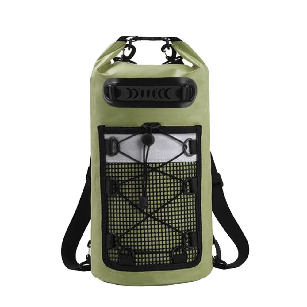 Waterproof 500D PVC Mesh Dry Bag for Outdoor Adventures Including Kayaking Hiking For Swimming Beach Outings and Camping Trips