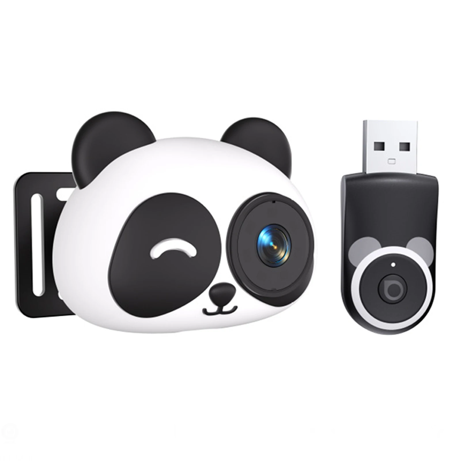 Baby Car Camera & Wireless CarPlay Adapter 360 Rotatable Wireless Rearview Carplay Adapter Cameras Safety for Kids & Infants