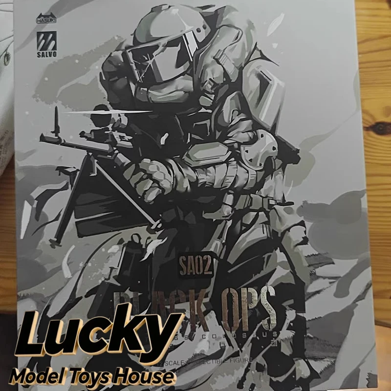 1/12 القلعة الخضراء العسكرية Colossus درع الجندي جمع ألعاب بندقية حساسة حلية Hasuki SA02 6 بوصة رجل عمل الشكل #1