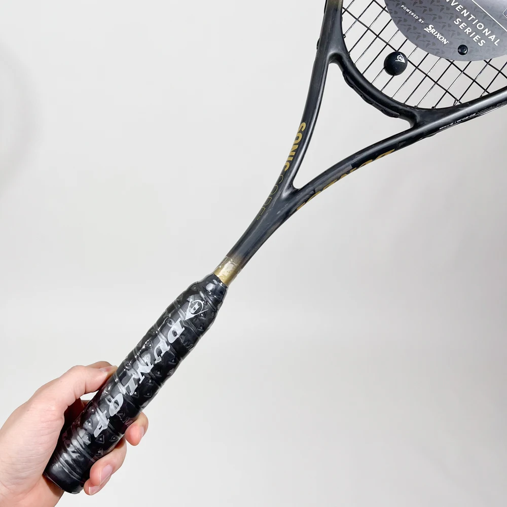 SQUASH RACKET DUNLOP D SR SONIC CORE ICONIC 130 NH Black Gold