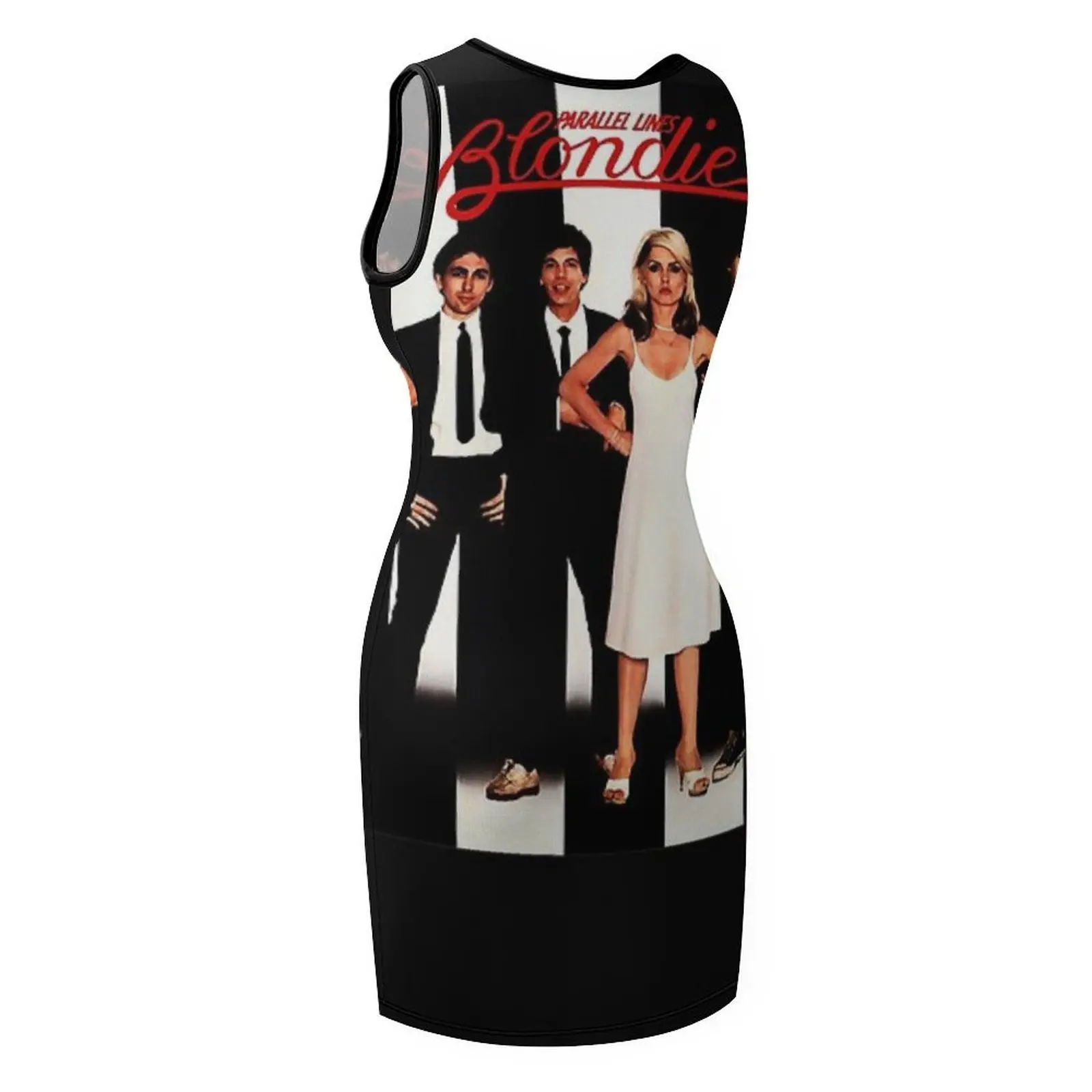 Najlepsza legenda muzyki rockowej, najpopularniejsza - koszulka Parallel Lines, niezbędna sukienka bez rękawów