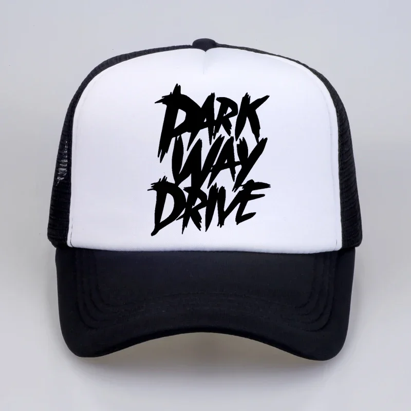 

Parkway Drive Metalcore Punk Rock Baseball Cap High Quality print letter Cool Summer Baseball Mesh Net Trucker Cap