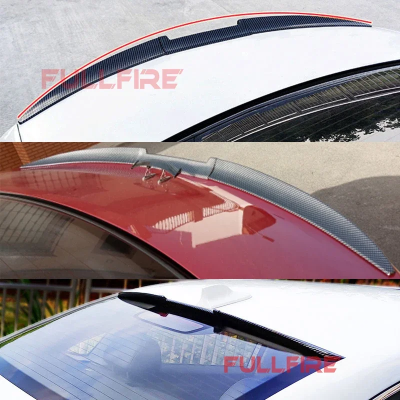 Car Universal Roof Spoiler Tail Spoiler Trunk Wing DIY Refit Spoiler poiler wing racing trunk aut car accessories