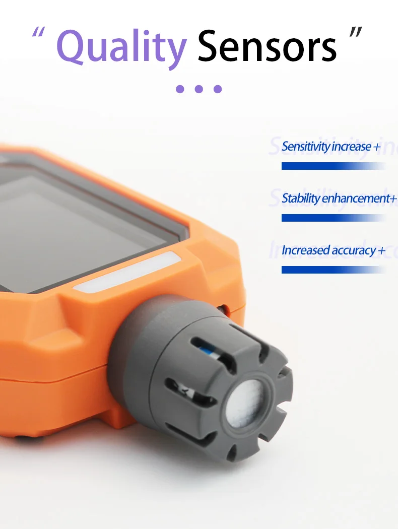 Aikesi CO1000 Tragbarer Kohlenmonoxid-Alarm, Gasanalysator, CO-Erdgasdetektor, Detektor für brennbare Gase, 0–1000 ppm