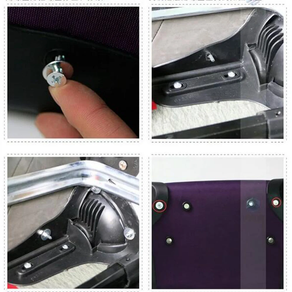2pc Replacement Luggage Wheel Double Row Roller Load Bearing Directional Suitcase Mute Wheel DIY Parts for Office Outdoor Travel