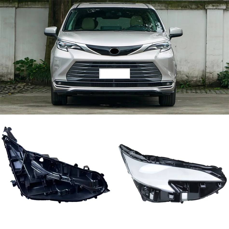 

Для Toyota Sienna 2020 2021 2022 2023, автомобильные товары, базовая фара, корпус, опора для фар, абажур
