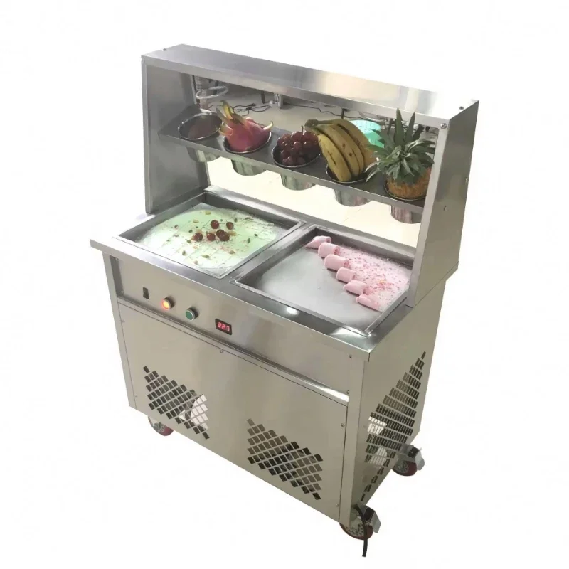 Ice cream/ice cream cold plate for making ice cream rolls
