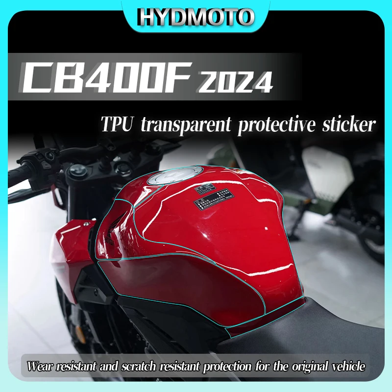 For Honda CB400F 2024 invisible car clothing fuel tank protection transparent body protection film modification car accessories