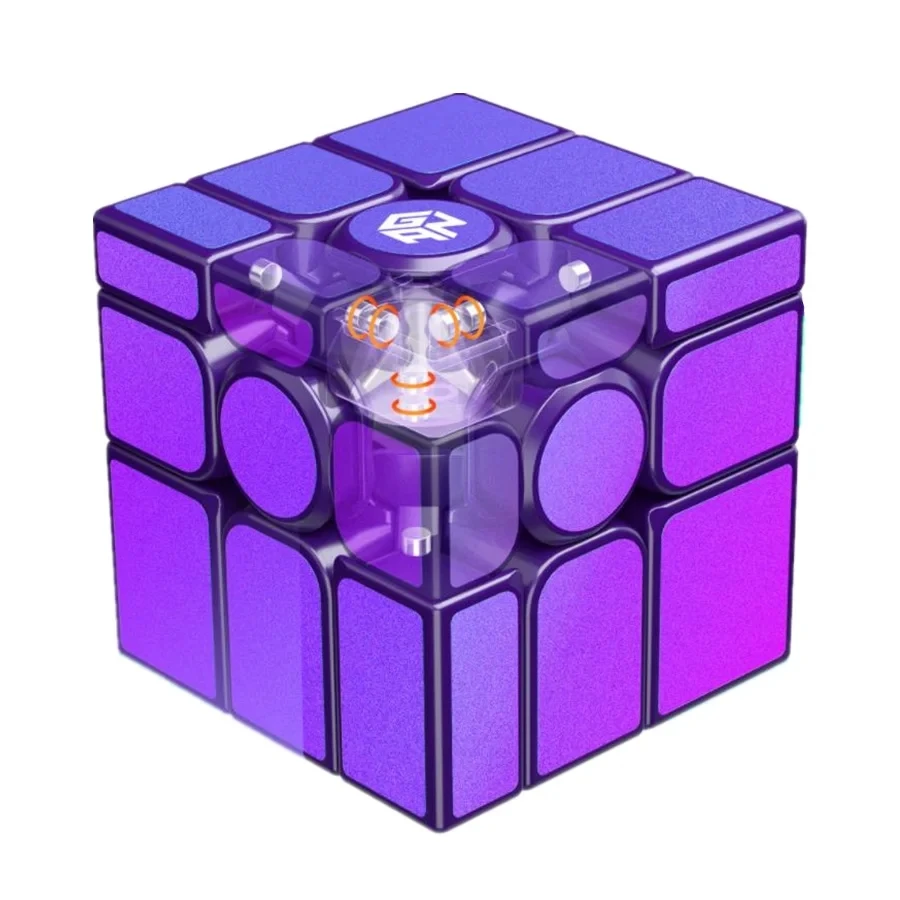 Gan Mirror M UV Cube 3X3 Magnetic Magic Speed Cube Professional Cast Coated Gan Mirror M Fidget Toys Cubo Magico Puzzle GAN UV