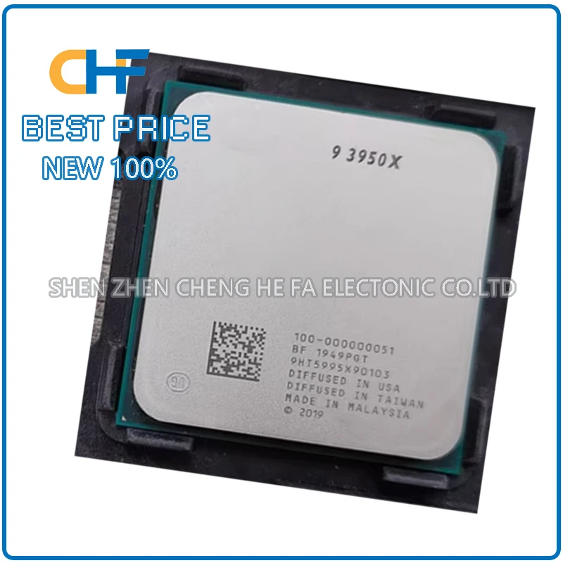 R9 3950X 9 3950X L3/64M 7NM 105W 3.5GHZ 16 core 32 thread CPU good quality 100-000000051 CPU Processor