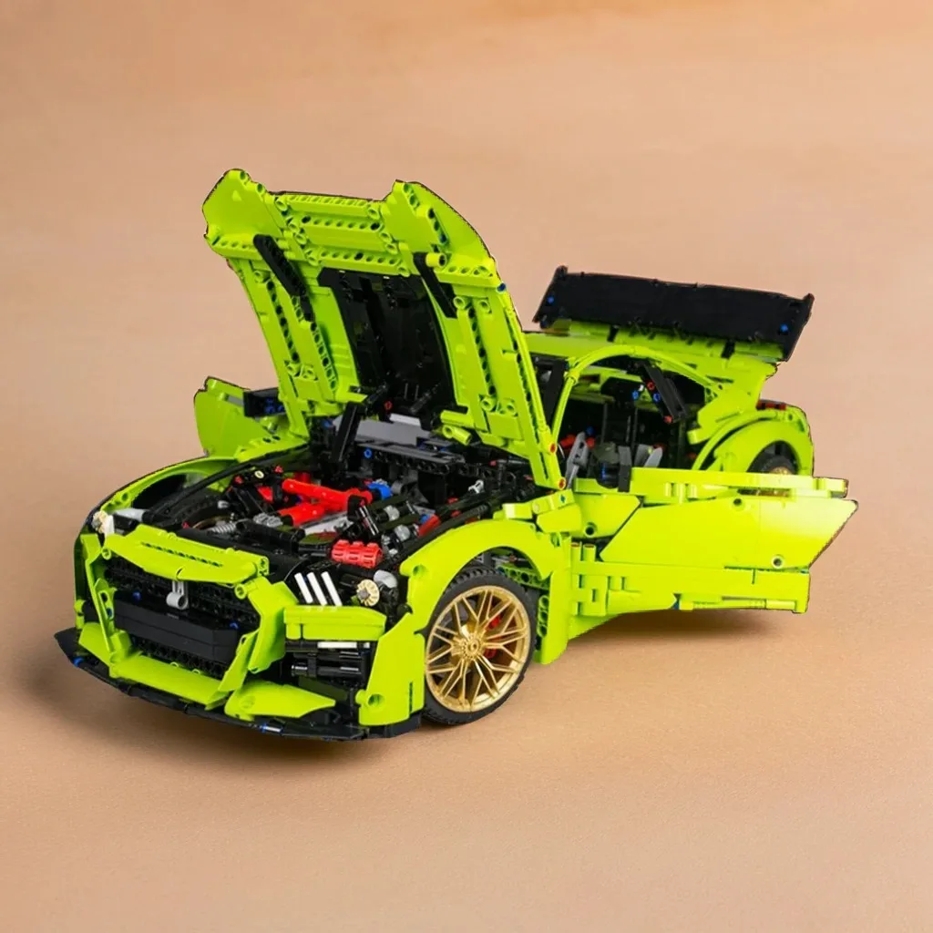 3152pcs MOC Ford Mustang Shelby GT500 B Model Technical Model Building Blocks Toys Construction Christmas Gifts Brick Idea Kids