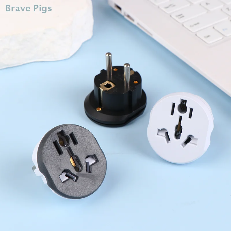 1Pc Universal Plug Converter AU US UK To EU Travel Adapter Home Plug Adapter 16A 250V Wall Conversion Electric Socket