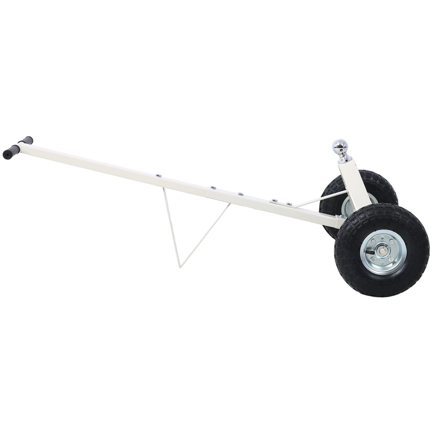 Trailer Dolly with Pneumatic Tires - 600 Lb. Maximum Capacity，gray color