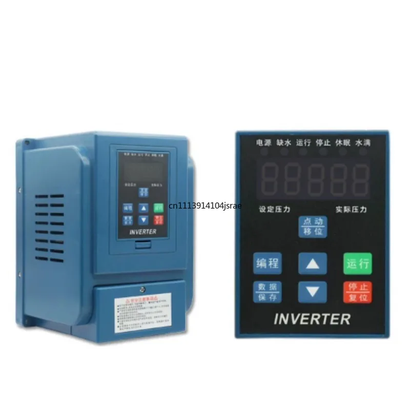1.5‑Kw Single‑Phase Frequency Converter, Special VFD for Water Pump Constant‑Pressure Motor Power Supply