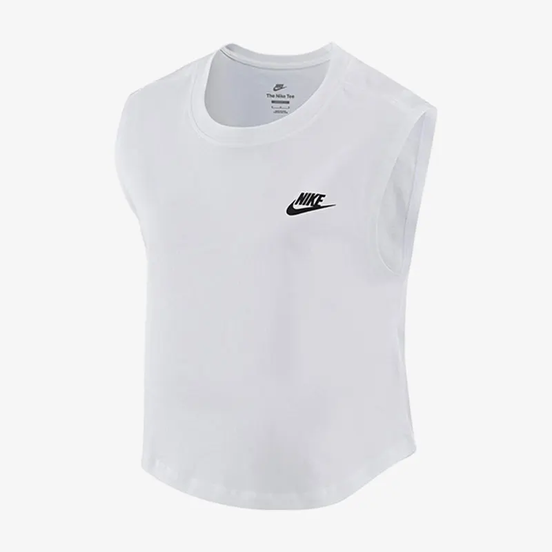

Nike Official Authentic Loose Casual Short Sleeveless Women's Sports Tank Top FB8226-100
