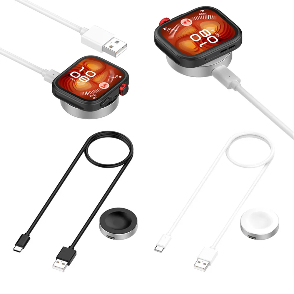 

Connected Wireless Fast Charging dock For Huawei Watch Fit 4 4Pro Watch 5 accessories Metal shell Split style charger station