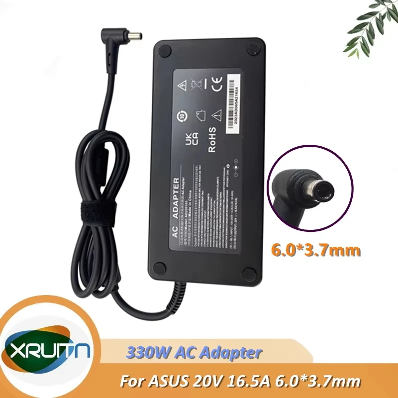 

A21-330P1A 330W 20V 16.5A Laptop Adapter Charger For Asus Rog Strix Scar17 18 Zephyrus-Duo-16 G733PY G733CX G834JY Power Supply
