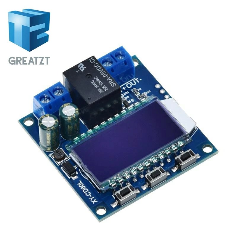 CD60L Solar Battery Charger Controller 12V 24V 48V Charging Discharge Control Module Under voltage Current protector Board