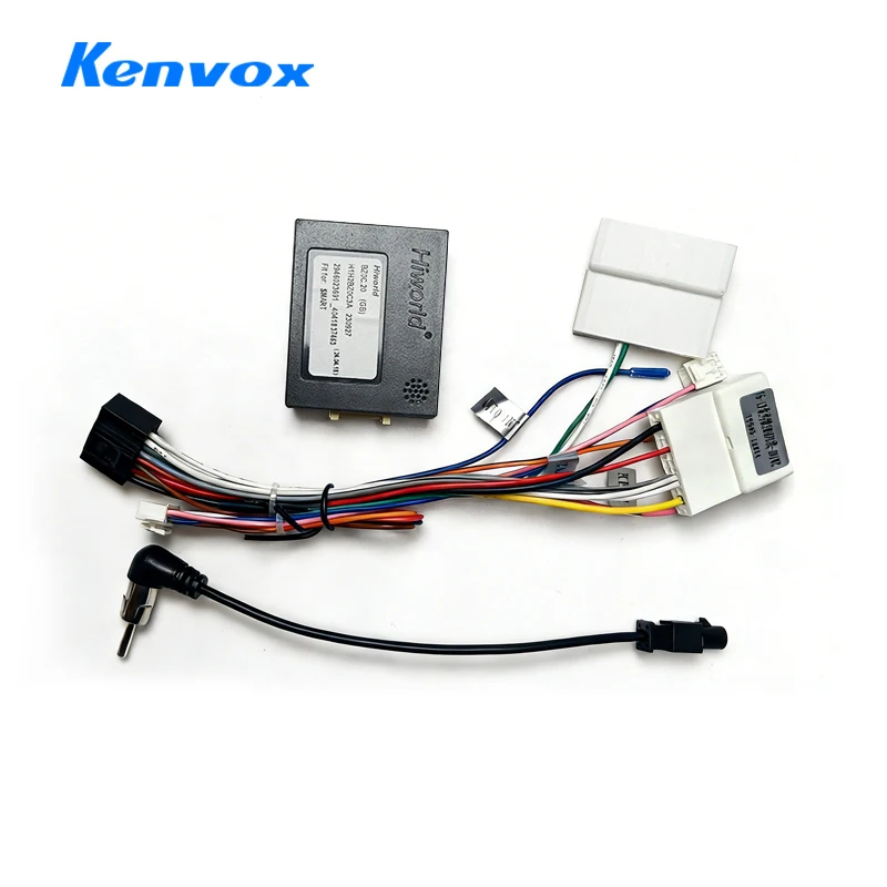 

Декодер CAN-шины для Android-автомагнитолы, подходит для Mercedes-Benz Smart Fortwo 453 2015-2017, 16-контактный кабель для подключения стереосистемы, адаптер питания.