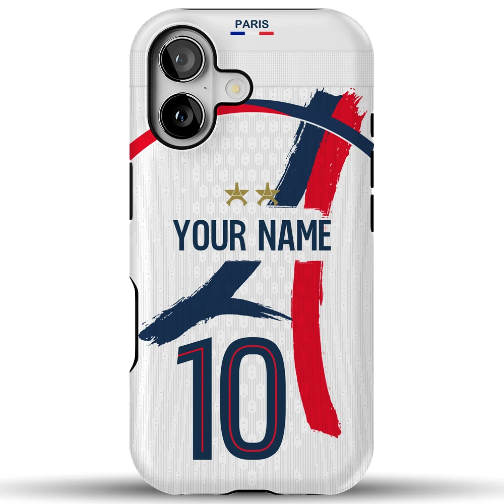 25 França Paris PSG LE PARISIEN Capa para iPhone 17 Air 16e 16 15 14 Pro Max 13 12 11 Mini X XS XR 7 8 6S Plus SE