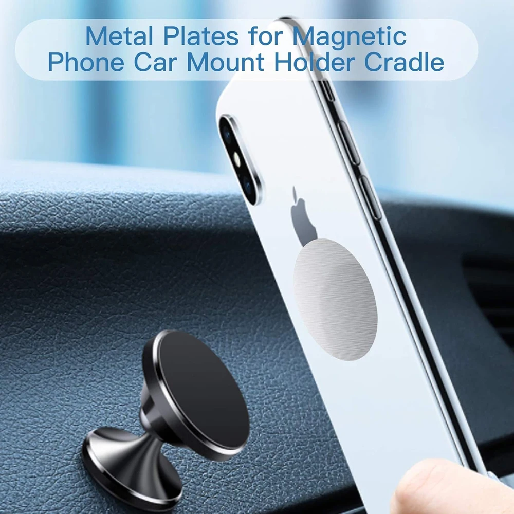 35mm Width Magnetic Metal Plate Iron Sheet Self-Sticker Universal for Magnet Car Phone Stand Holder