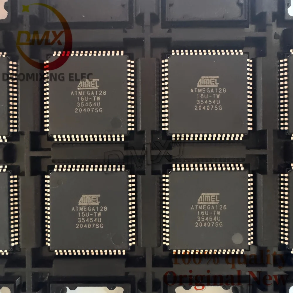 2PCS/LOT 100% Original ATMEGA128-16AU  ATMEGA128-16U Microcontroller chip