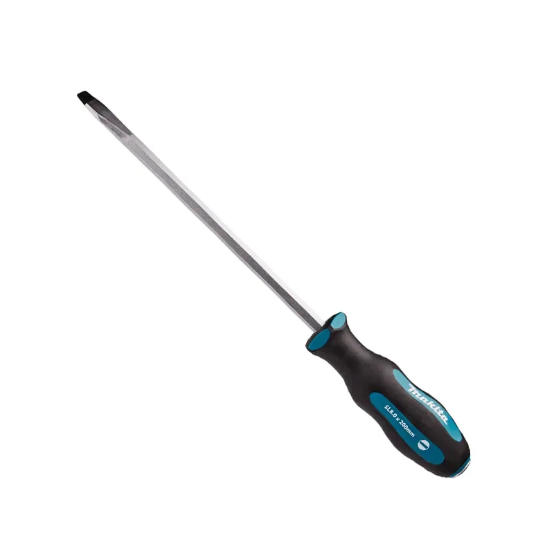 Makita E-04955 Knockable Through Center Screwdriver with Magnetic Slot Screwdriver SL8 * 200mm